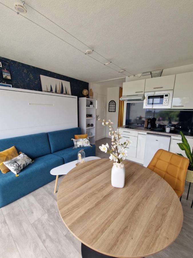 Guidel-Plages Studio Lumineux Balcon Vue Mer & Piscine Esterno foto