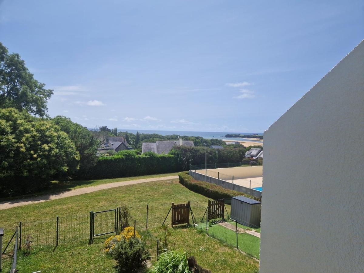 Guidel-Plages Studio Lumineux Balcon Vue Mer & Piscine Esterno foto